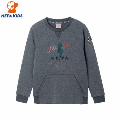 NEPA KIDS 네파키즈 컬러 블록 맨투맨 티셔츠 KFE5307_002